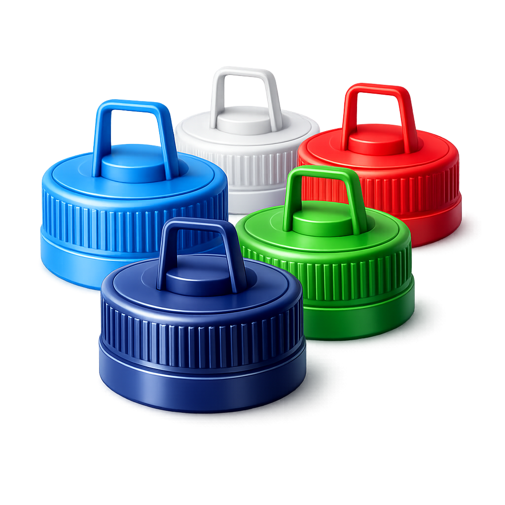 colourful high quality plastic bottle caps